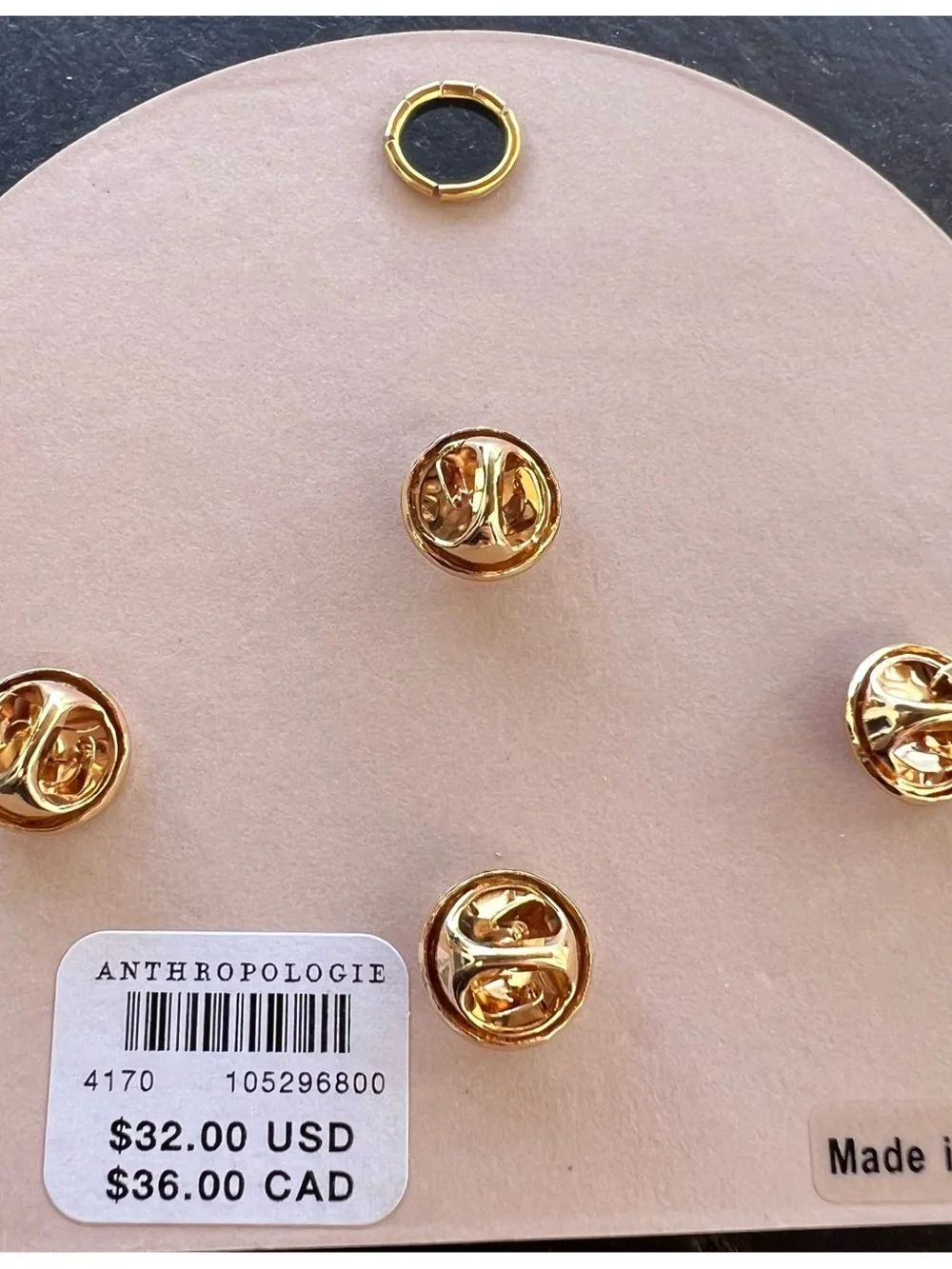 Anthropologie Nature Brooches